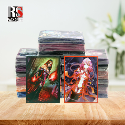 Pokemon Style Game Card Sleeves Protecte Sleeves Cpp Material ODM