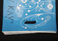 HDPE মার্চেন্ডাইজ ব্যাগগুলি হ্যান্ডলগুলির সাথে 40 মাইক্রন টিয়ারপ্রুফ ওয়াটারপ্রুফ